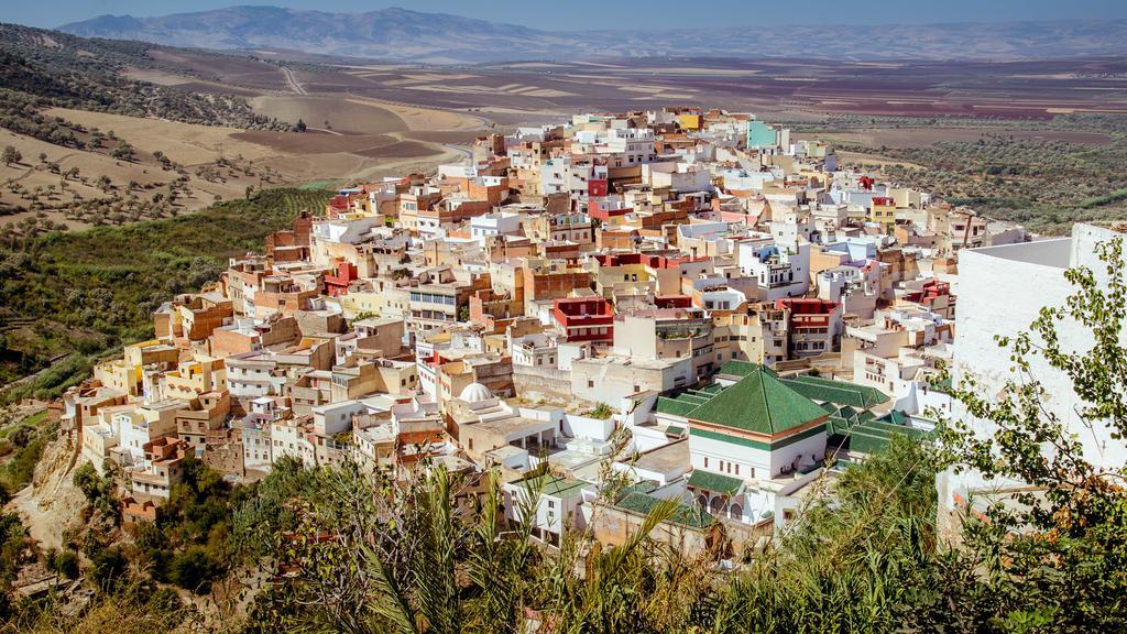 La Colombe Blanche Hotel Moulay Idriss Buitenkant foto